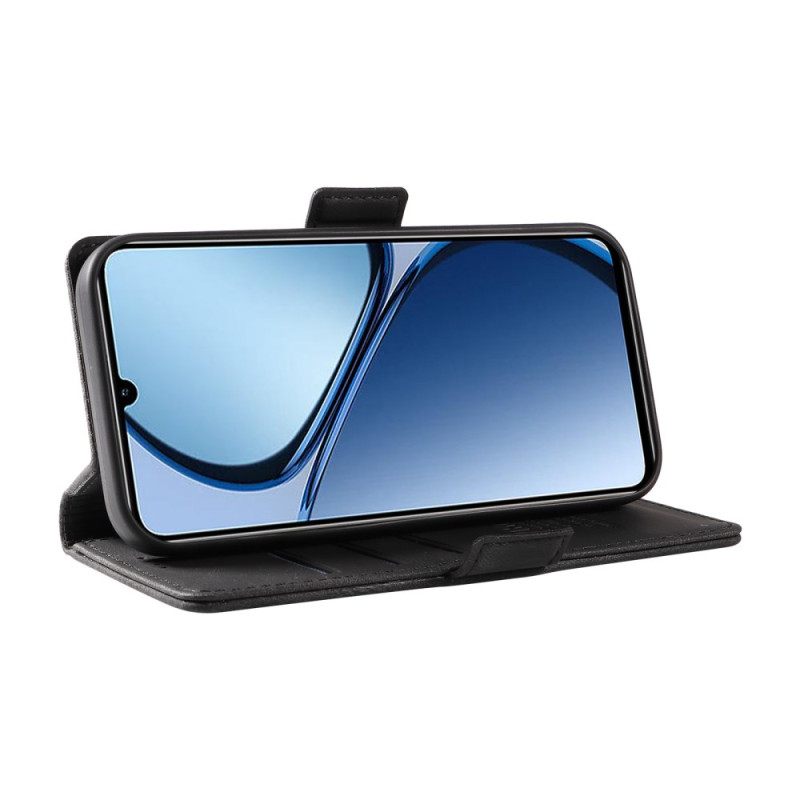 Leren Hoesje Voor Realme Note 60 Yikatu Klinknagel