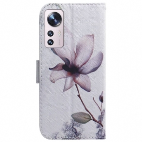 Cover voor Xiaomi 12 Wilde Bloem