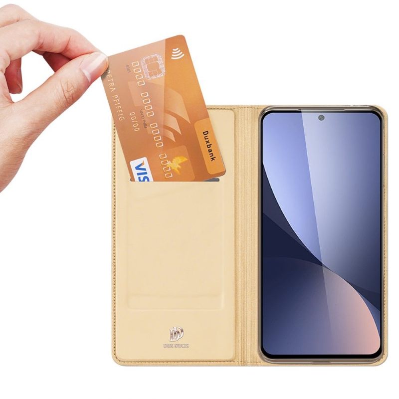 Cover voor Xiaomi 12 Zakelijk Satijneffect