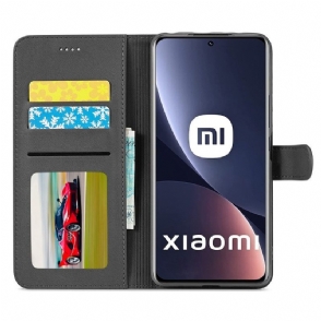 Flip Case voor Xiaomi 12 Ledereffect Lc.imeeke