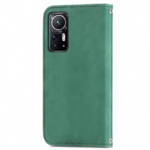 Folio-hoesje voor Xiaomi 12 Anti-fall Zakelijk Retro
