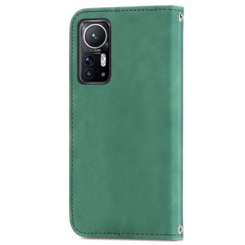 Folio-hoesje voor Xiaomi 12 Anti-fall Zakelijk Retro