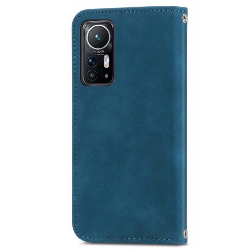 Folio-hoesje voor Xiaomi 12 Anti-fall Zakelijk Retro