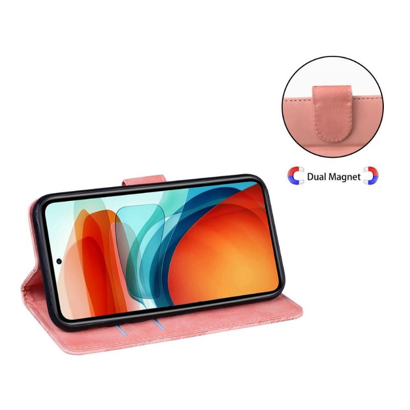 Folio-hoesje voor Xiaomi 12 Bescherming Hoesje Kleurrijke Vlinderbescherming
