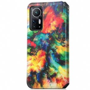 Folio-hoesje voor Xiaomi 12 Iriserende Wolk