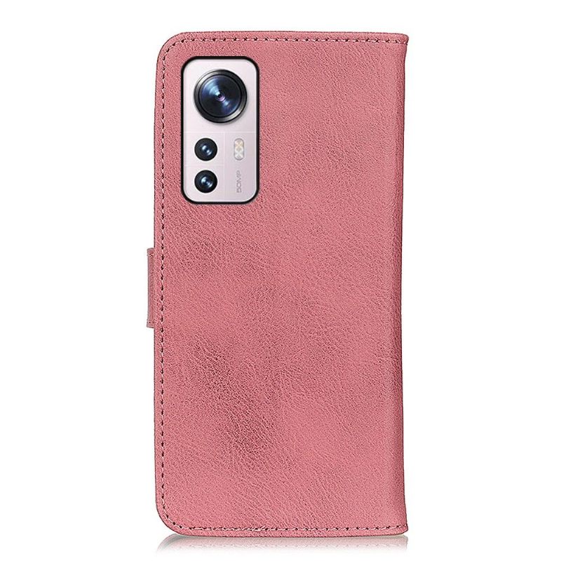 Folio-hoesje voor Xiaomi 12 Khazneh Kunstleer Kaarthouder