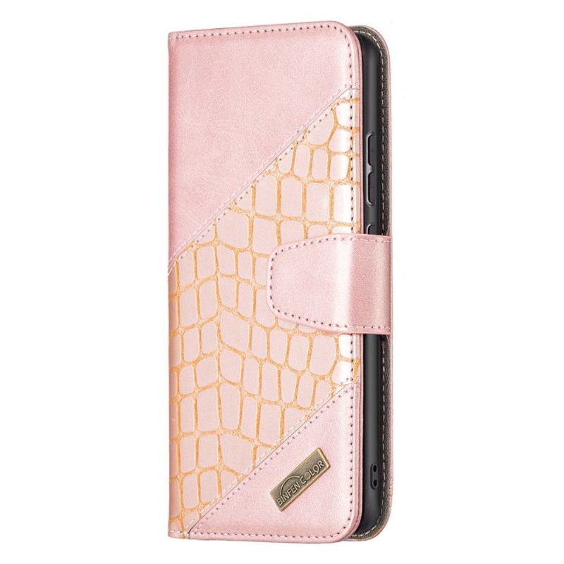 Folio-hoesje voor Xiaomi 12 Leereffect In Krokodillenlook