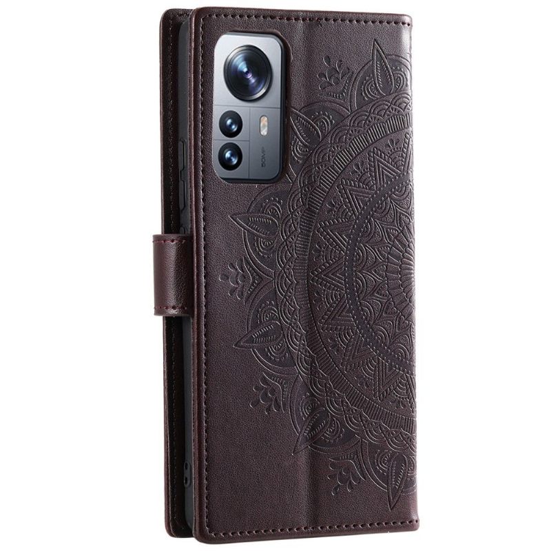 Folio-hoesje voor Xiaomi 12 Zon Mandala