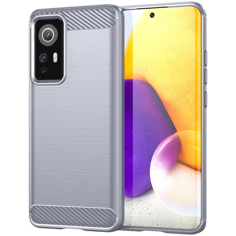 Hoesje voor Xiaomi 12 Anti-fall Geborsteld Siliconeneffect