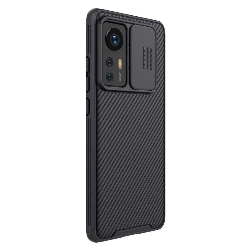 Hoesje voor Xiaomi 12 Camshield Met Achterste Lensdop