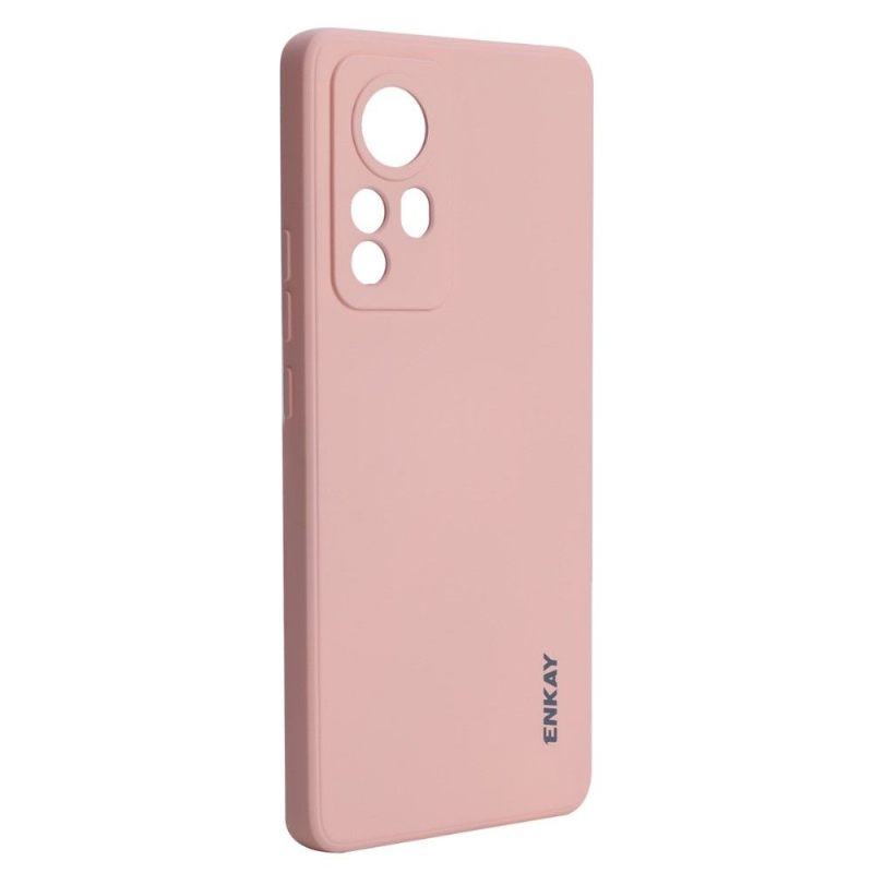Hoesje voor Xiaomi 12 Enkay Vloeibare Siliconen