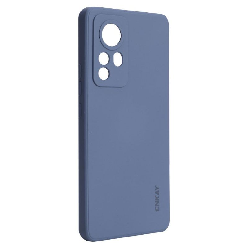 Hoesje voor Xiaomi 12 Enkay Vloeibare Siliconen