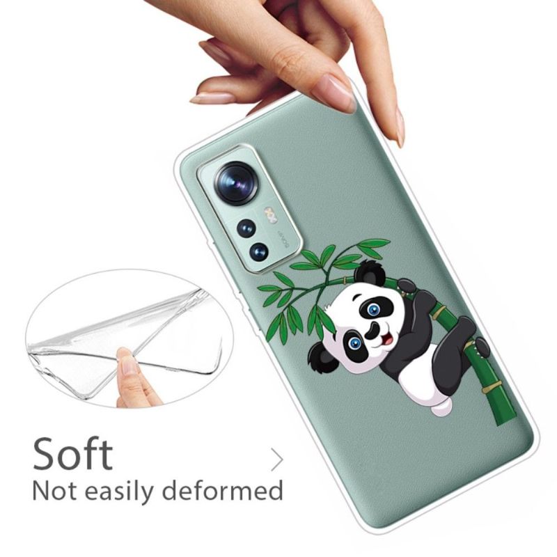 Hoesje voor Xiaomi 12 Panda Op Bamboe