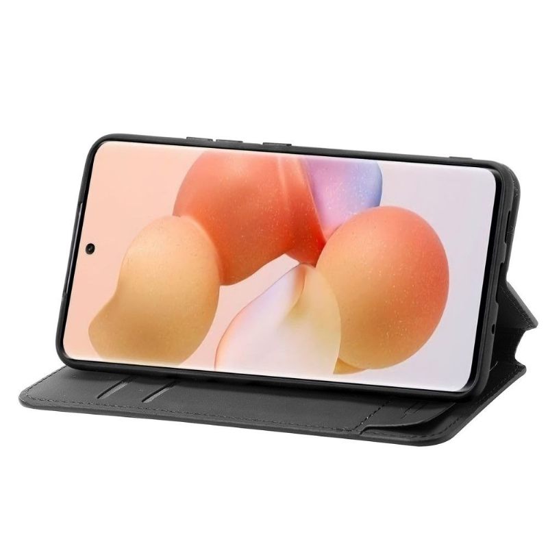 Leren Hoesje voor Xiaomi 12 Bescherming Gekleurde Blokjes