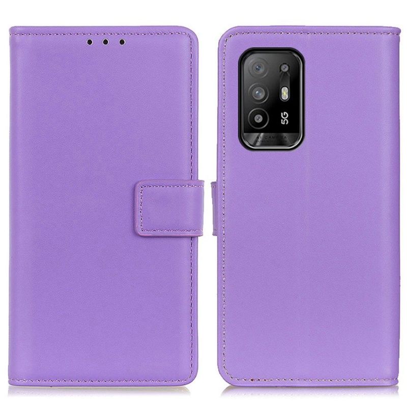 Folio-hoesje voor Oppo A94 5G Basis Kunstleer