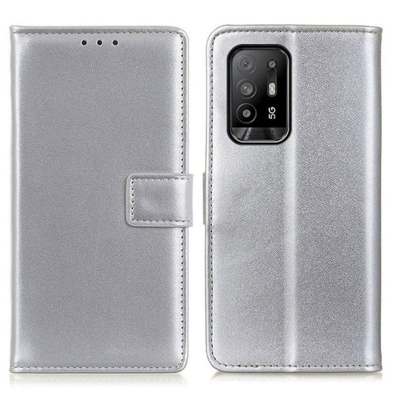 Folio-hoesje voor Oppo A94 5G Basis Kunstleer