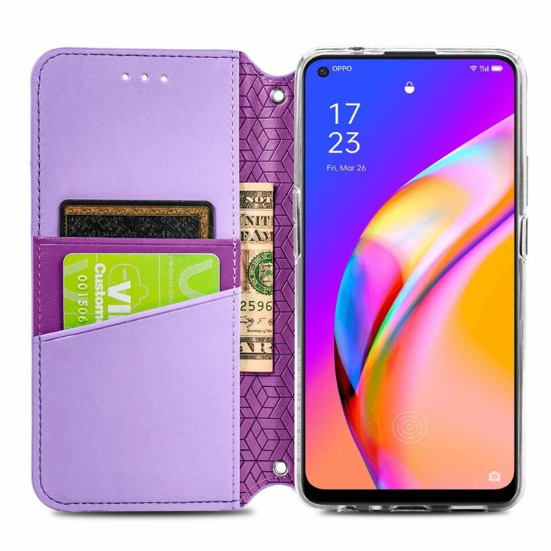 Folio-hoesje voor Oppo A94 5G Chique Mandala Kunstleer