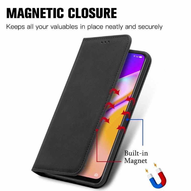 Folio-hoesje voor Oppo A94 5G Zakelijk Retro