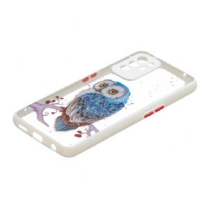 Hoesje voor Oppo A94 5G Anti-fall Neergestreken Uil