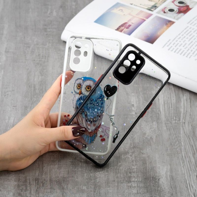 Hoesje voor Oppo A94 5G Anti-fall Neergestreken Uil
