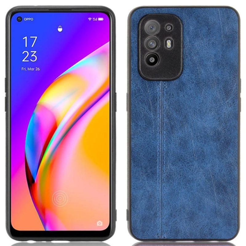 Hoesje voor Oppo A94 5G Leereffect