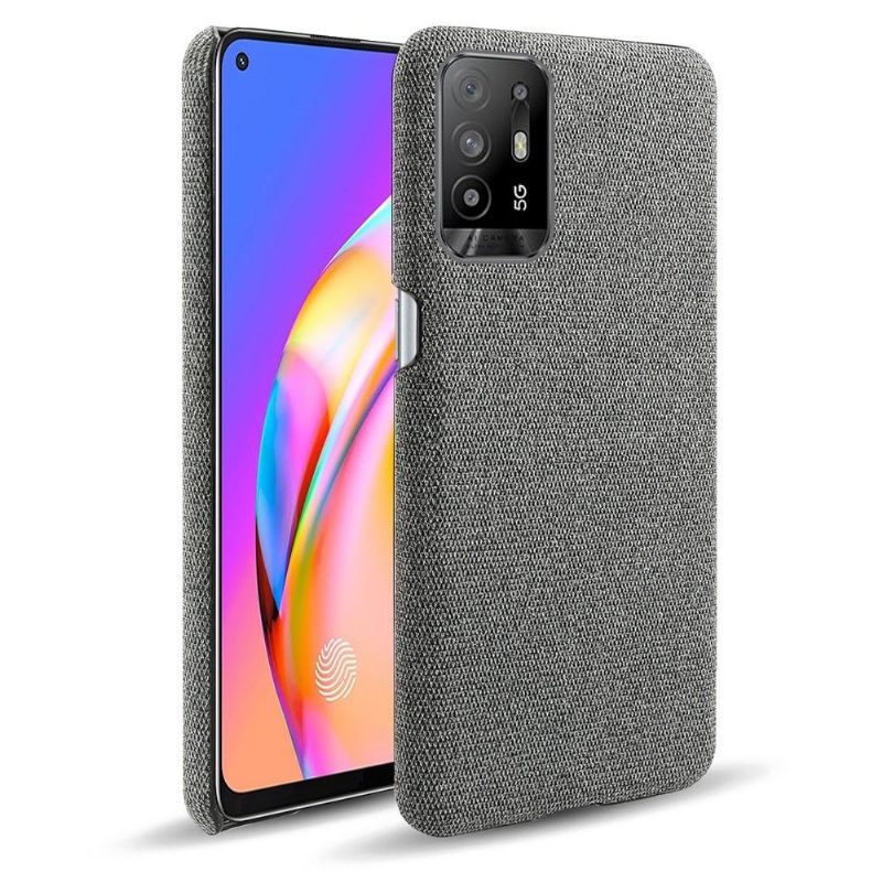 Hoesje voor Oppo A94 5G Stoffen Bekleding