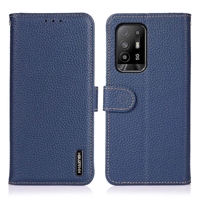 Leren Hoesje voor Oppo A94 5G Khazneh Leder