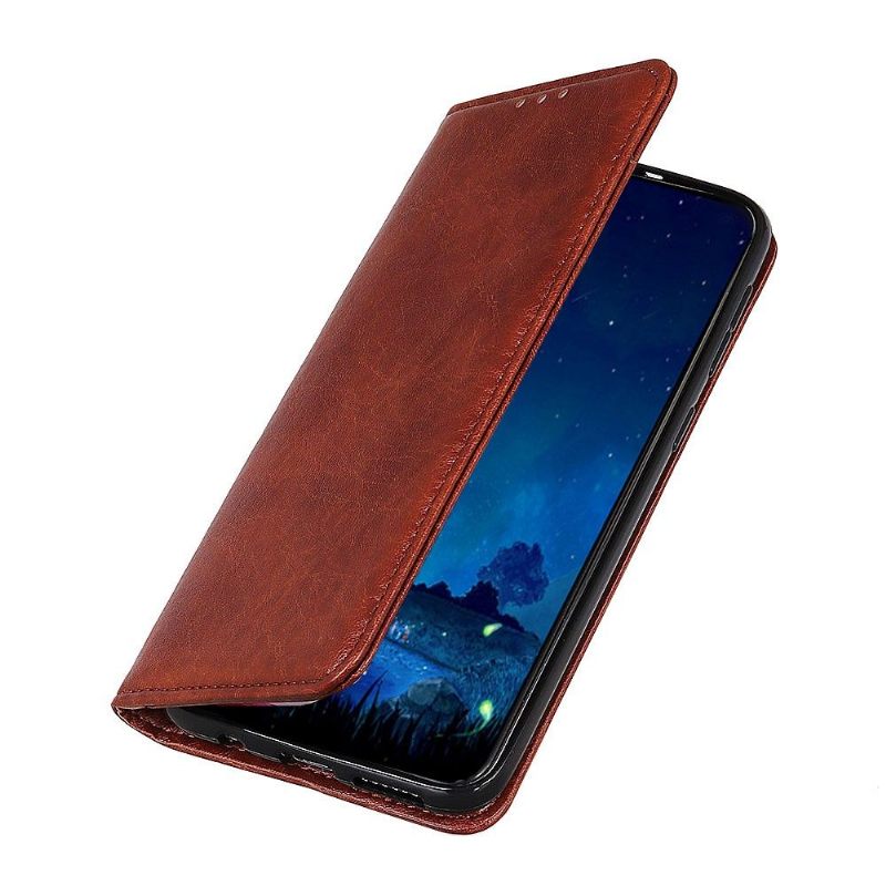Cover voor OnePlus 8 Pro Folio-hoesje Imitatieleer