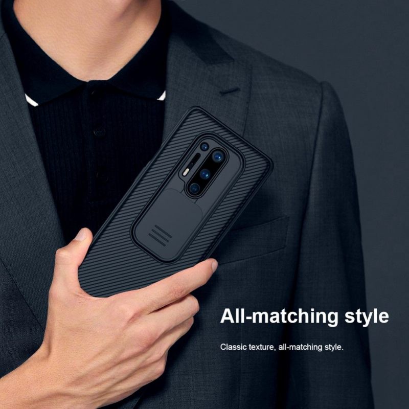 Hoesje voor OnePlus 8 Pro Met Achterste Lensdop