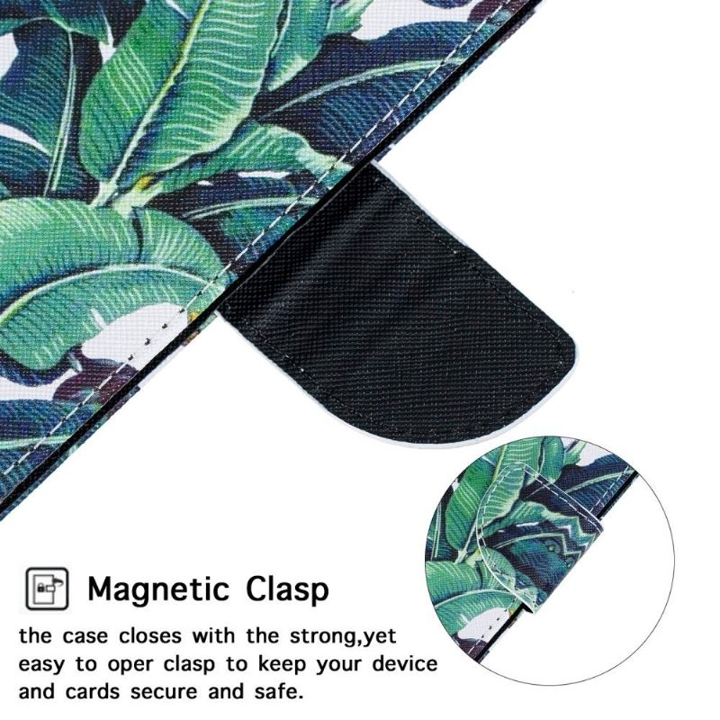 Folio-hoesje voor Samsung Galaxy S20 Plus Bananenbladeren