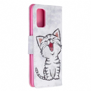Folio-hoesje voor Samsung Galaxy S20 Plus Chatinhoud