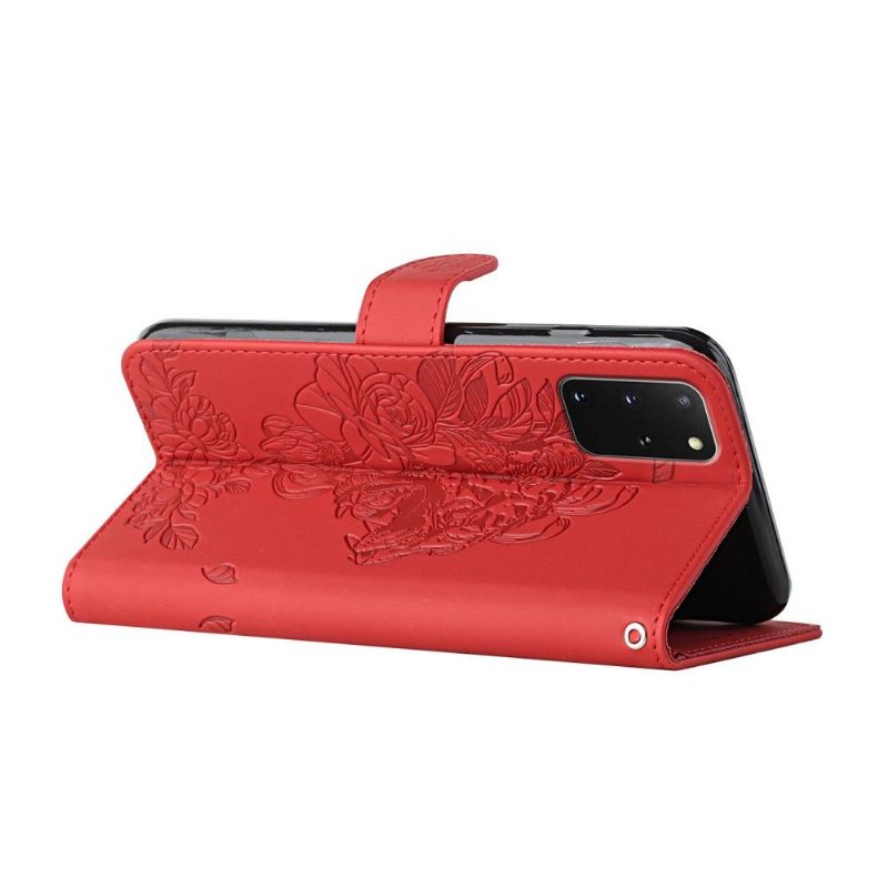 Folio-hoesje voor Samsung Galaxy S20 Plus Tijgerontwerp