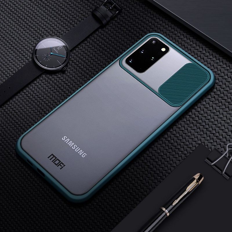 Hoesje voor Samsung Galaxy S20 Plus Mofi Met Achterste Lensdop