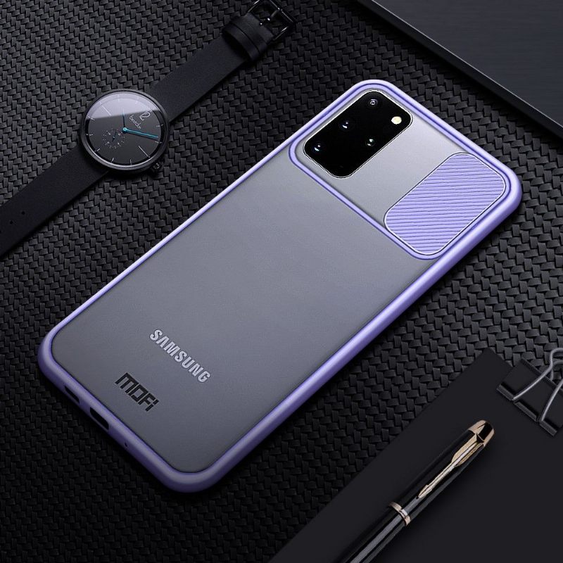 Hoesje voor Samsung Galaxy S20 Plus Mofi Met Achterste Lensdop