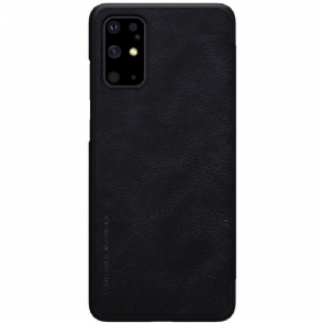 Leren Hoesje voor Samsung Galaxy S20 Plus Bescherming Nillkin Faux Leather Qin-serie