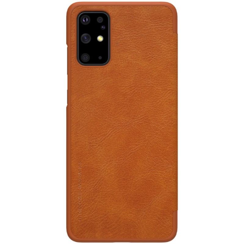 Leren Hoesje voor Samsung Galaxy S20 Plus Bescherming Nillkin Faux Leather Qin-serie