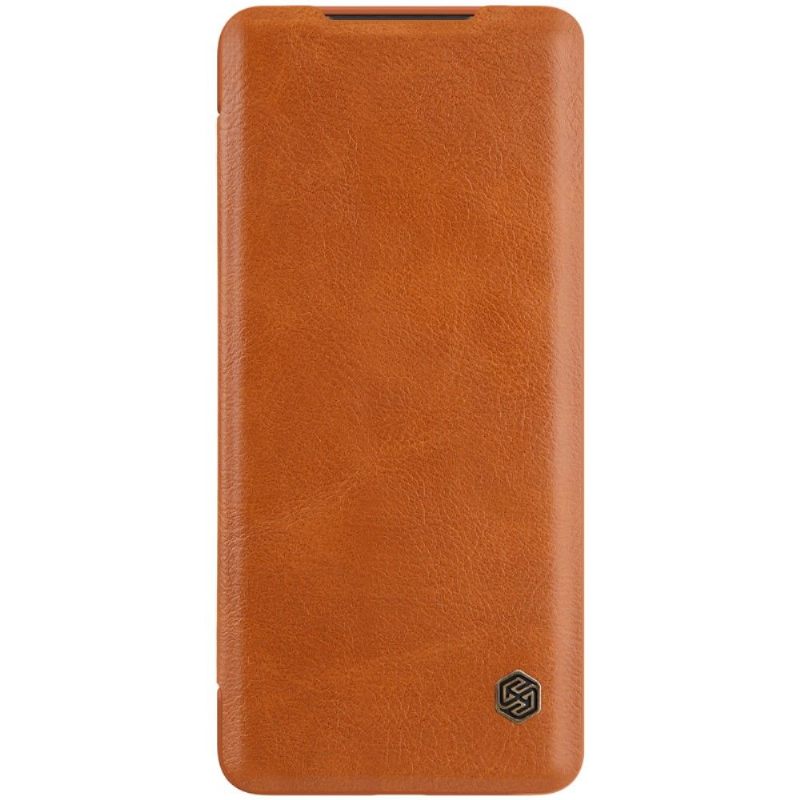 Leren Hoesje voor Samsung Galaxy S20 Plus Bescherming Nillkin Faux Leather Qin-serie