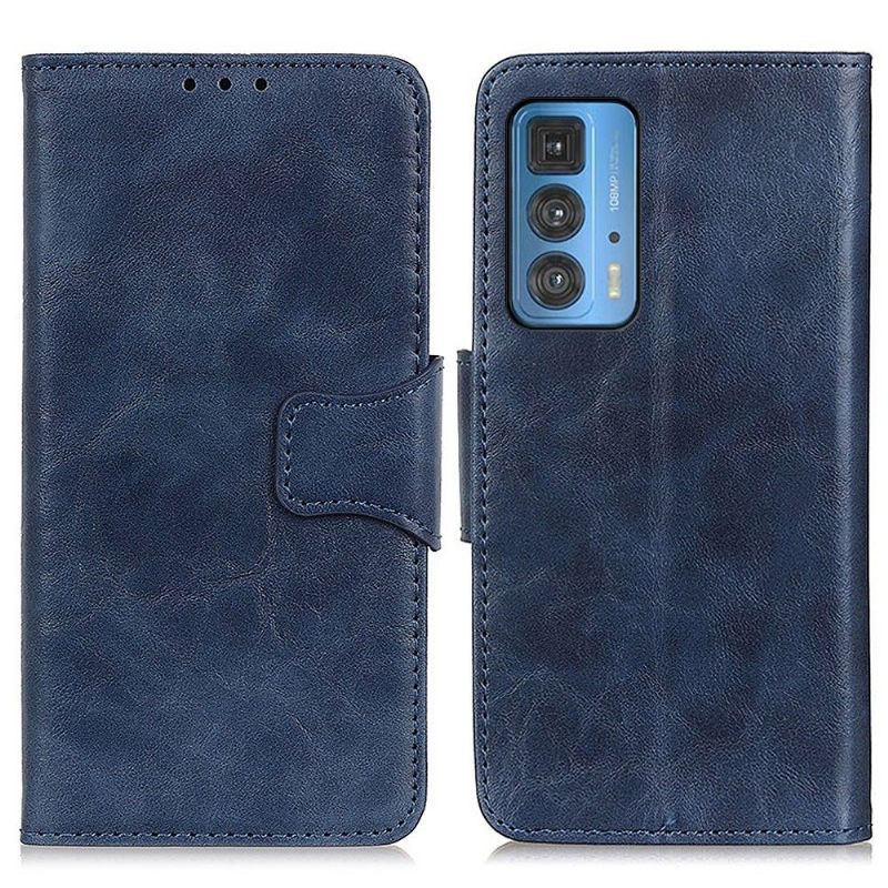 Cover voor Motorola Edge 20 Pro Edouard Klassiek Kunstleer