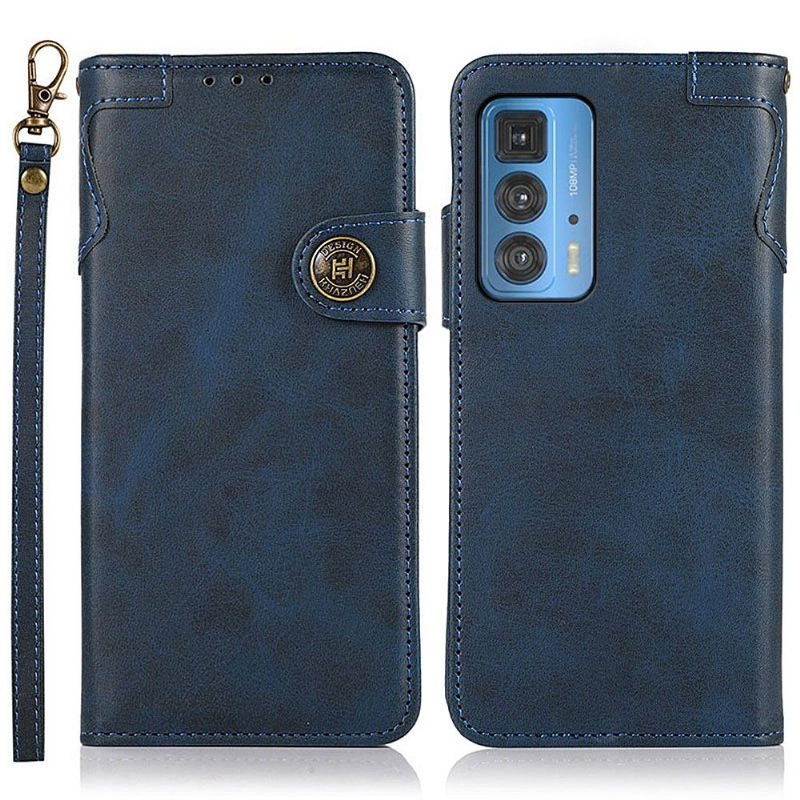 Flip Case voor Motorola Edge 20 Pro Khazneh De Klassieker