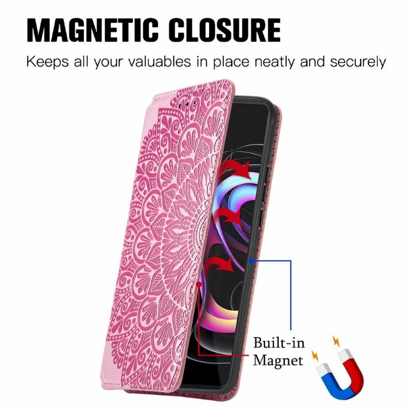 Folio-hoesje voor Motorola Edge 20 Pro Chique Mandala