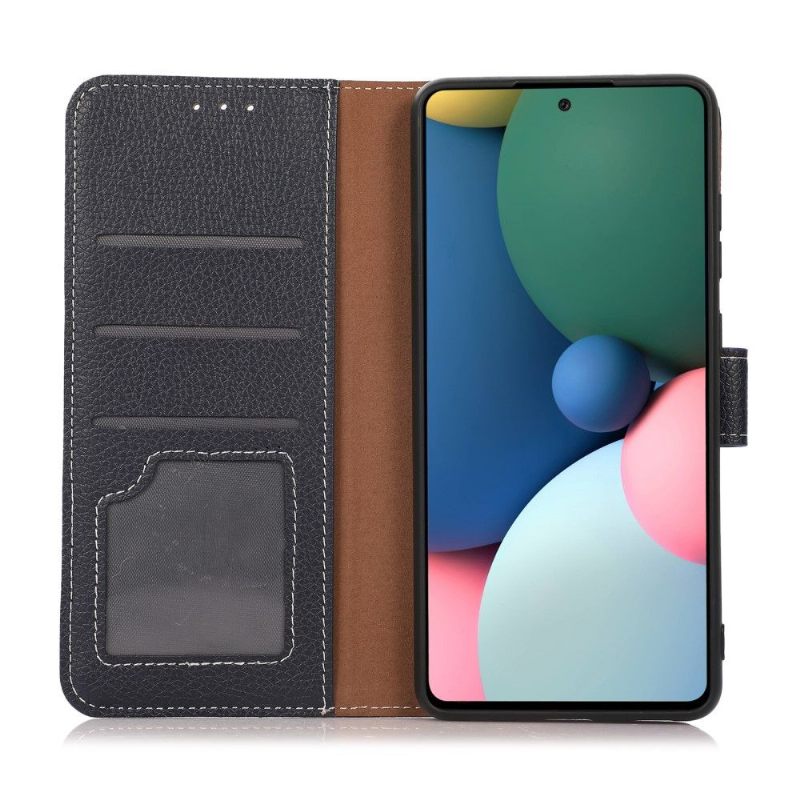 Folio-hoesje voor Motorola Edge 20 Pro Claudia Generfd Kunstleer