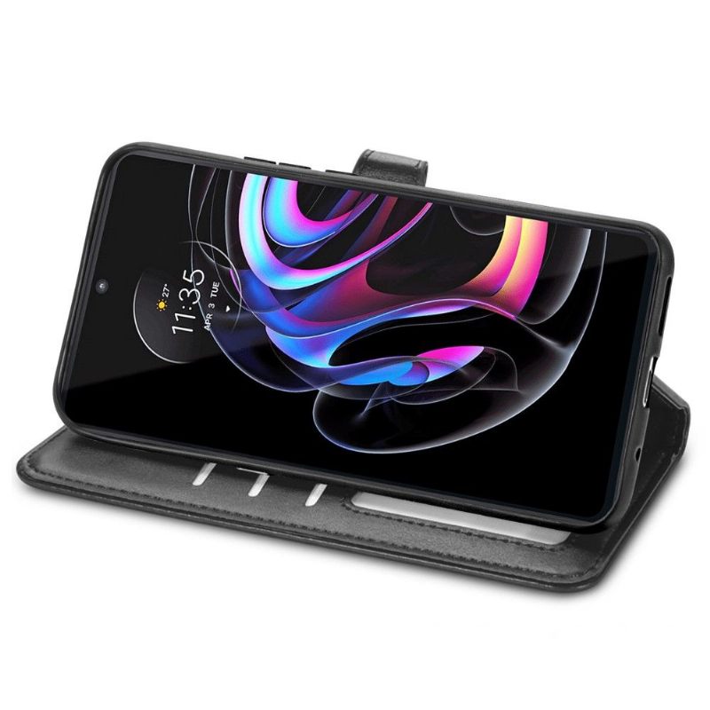 Folio-hoesje voor Motorola Edge 20 Pro Indila Kunstleren Kaarthouder