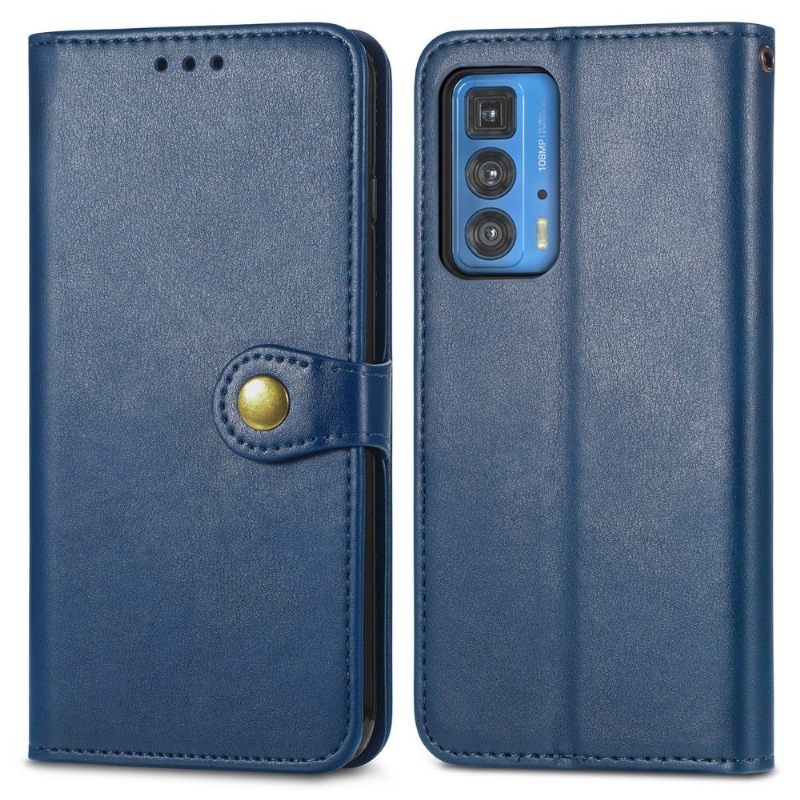 Folio-hoesje voor Motorola Edge 20 Pro Indila Kunstleren Kaarthouder
