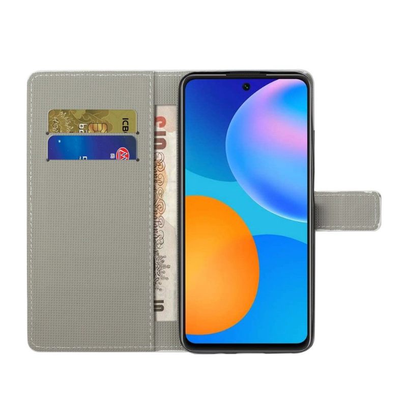 Folio-hoesje voor Motorola Edge 20 Pro Lotusbloemen