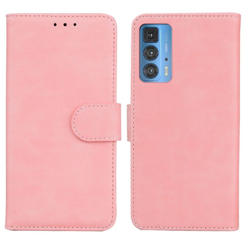 Folio-hoesje voor Motorola Edge 20 Pro Roman Soft Touch
