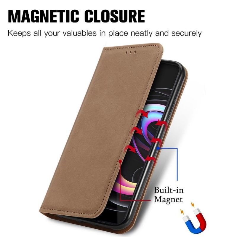 Folio-hoesje voor Motorola Edge 20 Pro Zakelijk Retro