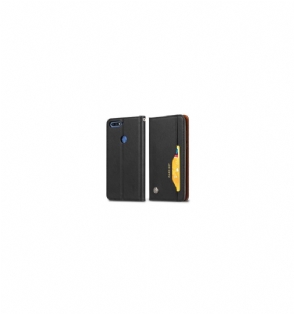 Flip Case voor Honor 7C Portemonnee Leren Leren Stand Case