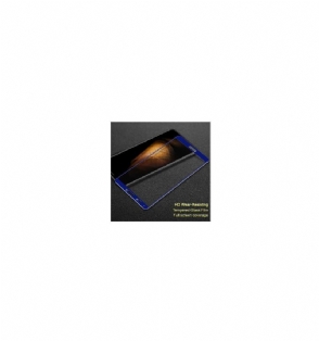 Huawei Honor 7C Schermbeschermer Van Gehard Glas Op Ware Grootte - Blauw