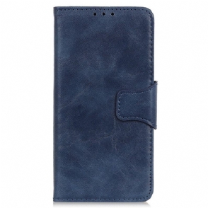 Folio-hoesje voor Sony Xperia 5 IV Gespleten Lederen Vintage Sluiting