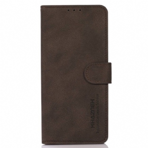 Folio-hoesje voor Sony Xperia 5 IV Khazneh Modieus Leereffect